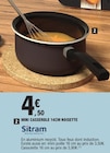 Mini casserole 14cm noisette - SITRAM à 4,50 € dans le catalogue E.Leclerc