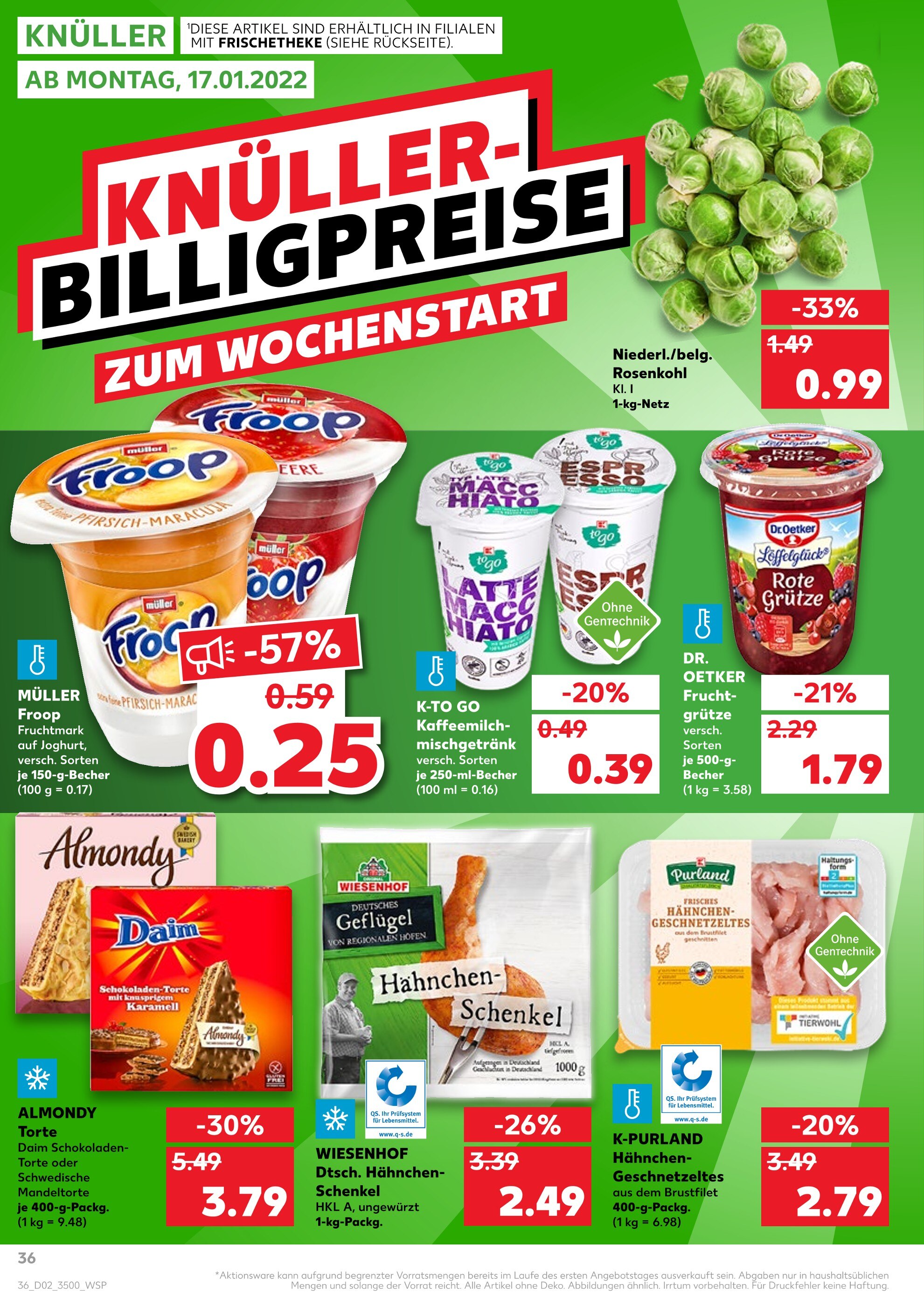 Kaufland Prospekt für Jena mit 40 Seiten Kaufland Prospekt für Jena: "KNÜLLER", 40 Seiten, 17.01.2022 - 19.01.2022