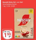 Sticks 3in1 Angebote von Nescafé bei GLOBUS Frankenthal für 1,99 €