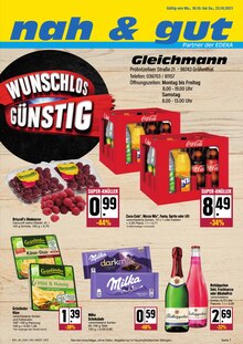 nah und gut Prospekt für Zschaitz-Ottewig mit 8 Seiten nah und gut Prospekt für Zschaitz-Ottewig: Wunschlos günstig!, 8 Seiten, 17.10.2021 - 23.10.2021