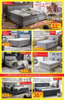 Bett im aktuellen Opti-Megastore Prospekt (Bremerhaven) Bett im Opti-Megastore Prospekt "Mega Rabatt" mit 12 Seiten (Bremerhaven)