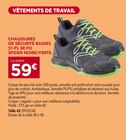 Chaussures de sécurité basses S1-PL SR FO Spider noire/verte à Gedimat dans Arvert