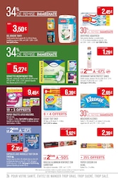 Prix et réduction Papier Hygiénique dans le prospectus Supermarchés Match en cours Offre Papier Hygiénique dans le catalogue Supermarchés Match du moment à la page 26