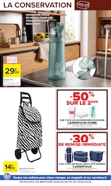 Promos Sac Isotherme dans le catalogue "PARTAGEONS LE GOÛT DU MIEUX MANGER" de Carrefour Sac Isotherme en promo dans le catalogue Carrefour à la page 16