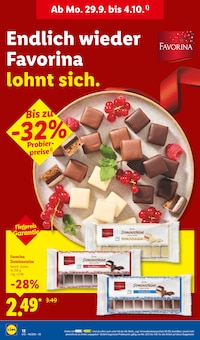 Schokolade im Lidl Prospekt "LIDL LOHNT SICH" mit 66 Seiten (Lübeck)