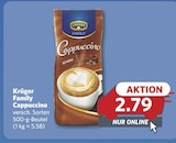 Family Cappuccino Angebote von Krüger bei combi Detmold für 2,79 €