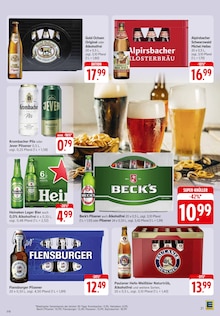 Krombacher im EDEKA Prospekt "Aktuelle Angebote" mit 38 Seiten (Heidenheim (Brenz))