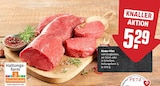 Rinder-Filet am Stück im Angebot bei REWE in Hennef Rinder-Filet am Stück Angebote bei REWE Hennef für 5,29 €