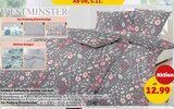 Feinbiber-Bettwäsche-Garnitur im Angebot bei Penny in Lutherstadt Wittenberg Feinbiber-Bettwäsche-Garnitur Angebote von WESTMINSTER bei Penny Lutherstadt Wittenberg für 5,99 €