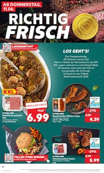 Schweinefleisch im aktuellen Kaufland Prospekt (Leipzig) Schweinefleisch im Kaufland Prospekt "Hier bin ich richtig" mit 50 Seiten (Leipzig)