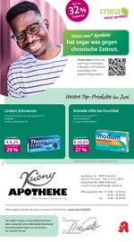 Aktueller mea - meine apotheke Apotheke Prospekt in Steißlingen und Umgebung, "Unsere Juni-Angebote" mit 4 Seiten, 01.06.2025 - 30.06.2025
