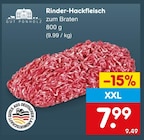 Aktuelles Rinder-Hackfleisch Angebot bei Netto Marken-Discount in Bergisch Gladbach ab 7,99 €