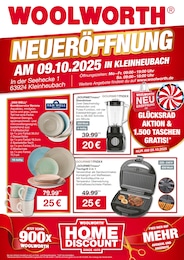 Woolworth Prospekt für Höpfingen: "NEUERÖFFNUNG IN KLEINHEUBACH", 8 Seiten, 09.10.2025 - 09.10.2025