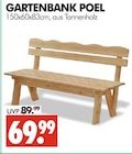 GARTENBANK POEL im Angebot bei Wreesmann in Cottbus GARTENBANK POEL Angebote bei Wreesmann Cottbus für 69,99 €