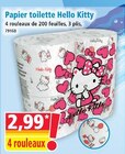 Papier toilette Hello Kitty en promo chez Norma Strasbourg à 2,99 €