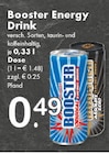 Aktuelles Booster Energy Drink Original Angebot bei TOP Getränke in Meerbusch ab 0,49 €