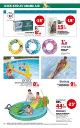Prix et réduction Jeux Piscine dans le prospectus Super U en cours Offre Jeux Piscine dans le catalogue Super U du moment à la page 18