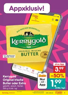 Butter im aktuellen Netto Marken-Discount Prospekt (Erlangen) Butter im Netto Marken-Discount Prospekt "Aktuelle Angebote" mit 59 Seiten (Erlangen)