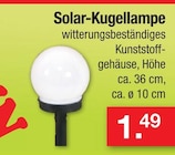 Solar-Kugellampe bei Zimmermann im Bad Harzburg Prospekt für 1,49 €