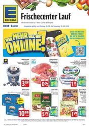 Bier im E center Prospekt in Lauf Aktueller E center Prospekt mit Bier, "Wir lieben Lebensmittel!", Seite 1