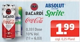 Coca-Cola im Angebot bei Getränke Oase in Rheda-Wiedenbrück Coca-Cola Angebote von BACARDI bei Getränke Oase Rheda-Wiedenbrück für 1,99 €