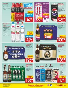 Coca Cola im Netto Marken-Discount Prospekt "Aktuelle Angebote" mit 59 Seiten (Bremen)