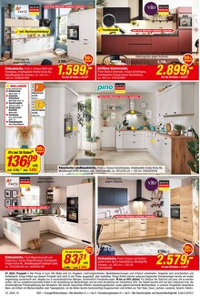 Küchenzeile im Opti-Megastore Prospekt "Bis zu 50% in vielen Abteilungen" mit 20 Seiten (Karlsruhe)
