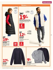 Promos Vêtements dans le catalogue "LE GOÛT DU RÉCONFORT" de Auchan Hypermarché Vêtements en promo dans le catalogue Auchan Hypermarché à la page 57