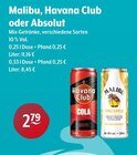 Malibu, Havana Club oder Absolut im Angebot bei Getränke Hoffmann in Siegen Malibu, Havana Club oder Absolut Angebote von Malibu, Havana Club oder Absolut bei Getränke Hoffmann Siegen für 2,79 €
