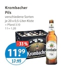 Aktuelle Krombacher Angebote bei V-Markt in Regensburg Aktuelles Pils Angebot bei V-Markt in Regensburg ab 11,99 €