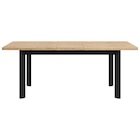 ESSTISCH 160-200/90/76 cm teilmassiv Holz ausziehbar rechteckig Schwarz, Akaziefarben von Landscape im aktuellen XXXLutz Prospekt für 249,00 €