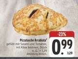 Aktuelle Pizza Angebote bei E center in Nürnberg Aktuelles Pizzatasche Arrabiata Angebot bei E center in Nürnberg ab 0,99 €