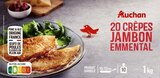 CRÊPES JAMBON EMMENTAL SURGELÉES AUCHAN - AUCHAN à 7,98 € dans le catalogue Auchan Hypermarché