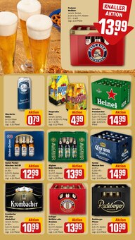 Krombacher im REWE Prospekt "Dein Markt" mit 32 Seiten (Straubing)