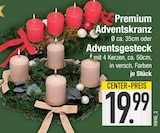 Premium Adventskranz Angebote bei E center Regensburg für 19,99 €