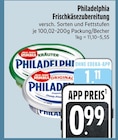 Frischkäsezubereitung Kräuter bei E xpress im Prospekt "" für 0,99 €