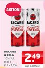 Aktuelle Coca Cola Angebote bei Getränke Quelle Weydringer in Detmold Aktuelles Bacardi & Cola Angebot bei Getränke Quelle Weydringer in Detmold ab 2,49 €