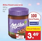 Haselnusscreme im Angebot bei Netto Marken-Discount in Speyer Haselnusscreme Angebote von Milka bei Netto Marken-Discount Speyer für 3,49 €