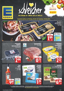 EDEKA Prospekt Wir lieben Lebensmittel! mit  Seiten in Benshausen und Umgebung