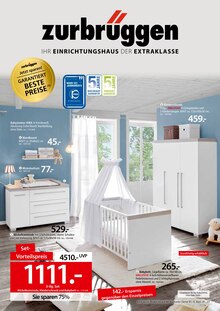 Babyzimmer Angebot im Zurbrüggen Prospekt, gültig von 20.03.2023 bis 30.04.2023 Babyzimmer Angebot im aktuellen Zurbrüggen Prospekt auf Seite 1