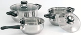 Edelstahl Topfset im ROLLER Prospekt Edelstahl Topfset von im aktuellen ROLLER Prospekt für 19,99 €