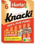 Knacki Original 100% Pur Porc - HERTA en promo chez Super U Antibes à 3,21 €