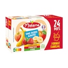 Compotes sans sucres ajoutés "Format Familial" - MATERNE en promo à 5,99 € chez Carrefour Compotes sans sucres ajoutés "Format Familial" - MATERNE dans le catalogue Carrefour
