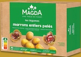 Marrons entiers pelés surgelés - MAGDA en promo chez Intermarché Hyper Marrons entiers pelés surgelés - MAGDA dans le catalogue Intermarché Hyper