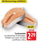 Lachssteaks Angebote bei E center Nürtingen für 2,29 €