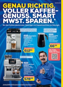 Kaffee im EURONICS Prospekt "GENAU RICHTIG. BUNTE AUSWAHL. DUFTE PREISE." mit 14 Seiten (Ahaus)