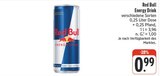 Energy Drink im Angebot bei EDEKA in Bamberg Energy Drink Angebote von Red Bull bei EDEKA Bamberg für 0,99 €