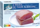 Promo 2 pavés de thon Albacore à 6,50 € dans le catalogue Picard à Plaisir