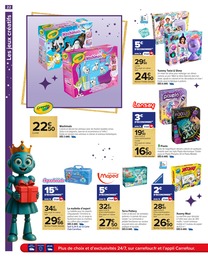 Prix et réduction Aquabeads dans le prospectus Carrefour en cours Offre Aquabeads dans le catalogue Carrefour du moment à la page 22