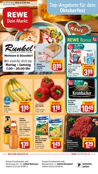 REWE Prospekt Dein Markt mit 30 Seiten